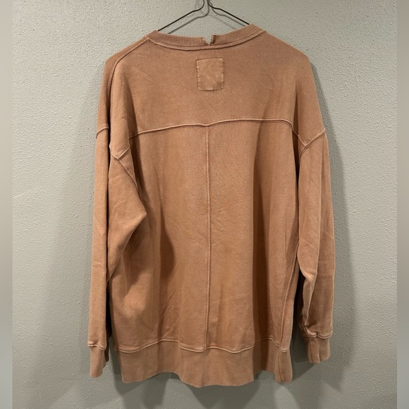 Aerie The Chill Crewneck Oversized Sweatshirt “Sunday Scaries” - Picture 4 of 4